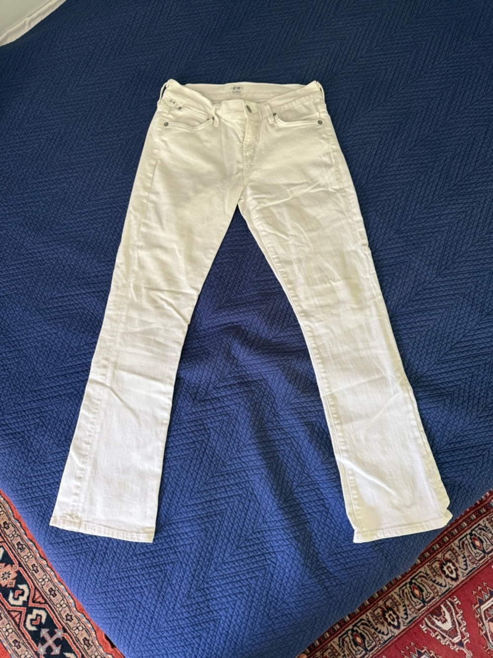Citzens of Humanity White Boot cut Jeans for Women size 26